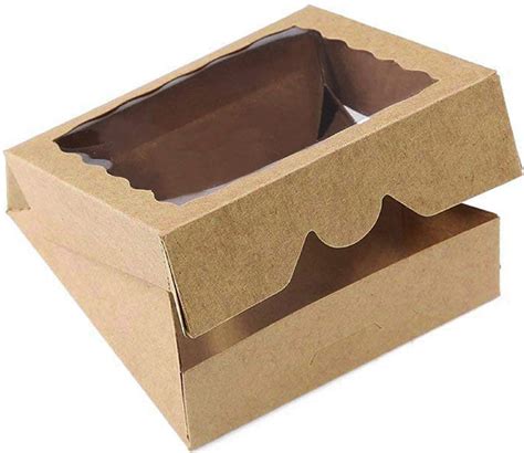 Amazon ONE MORE 25pcs 9inch Kraft Brown Bakery Boxes Large Pie