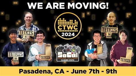 2024 Classic Tetris World Championship Will Be In Pasadena, CA - Tetris Interest