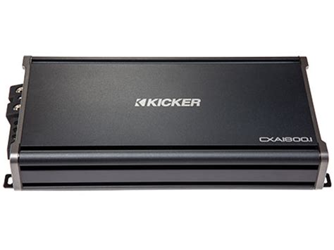 Kicker 1800 Watt Mono Class D Subwoofer Amplifier CXA1800 1 43CXA180