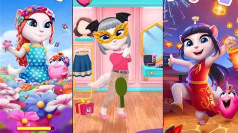 My Talking Tom Angela 💓💗😻 My Talking Angela Gameplay My Talking