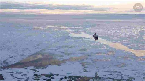 Record amount of plastic waste discovered in Arctic sea ice 