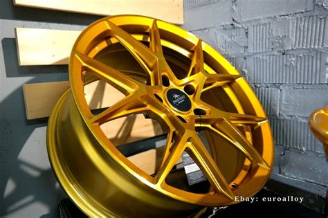 New Inch X Forzza Oregon Golden Amber Wheels For Audi Mercedes