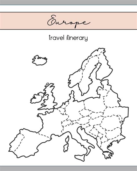 European Tour Itinerary | Katie Kinsley