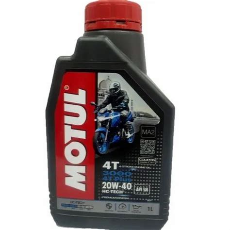 1 Litre Motul 3000 4T 20W 40 Engine Oil Grade Automotive Grade At Rs