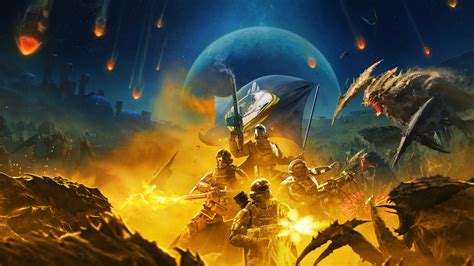 Helldivers Wallpaper K Video Game Games Pc Games