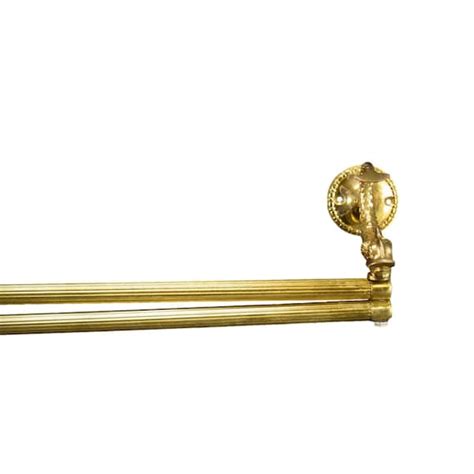 Brass Double Towel Bar Etsy