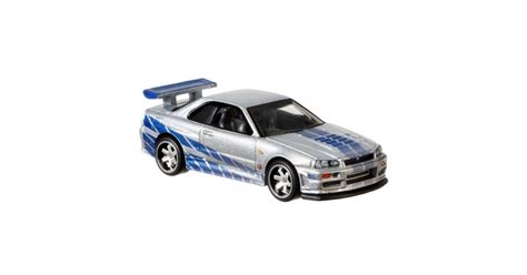 Hot Wheels Rychle a zběsile Nissan Skyline GT R BNR34 Legenio Specialista na stavebnice