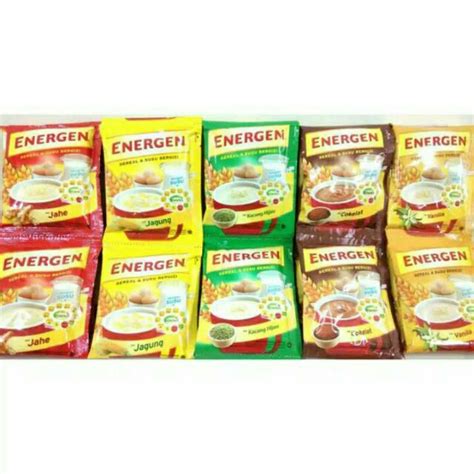 Jual Energen Cereal Instant G G Shopee Indonesia