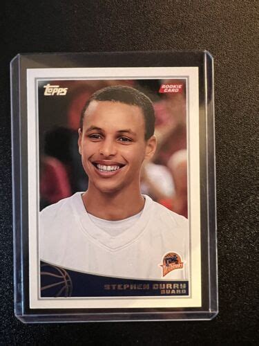 Stephen Curry Topps Rookie Card Rc Ebay