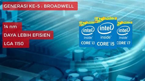 Generasi Prosesor Intel Core I Series Youtube