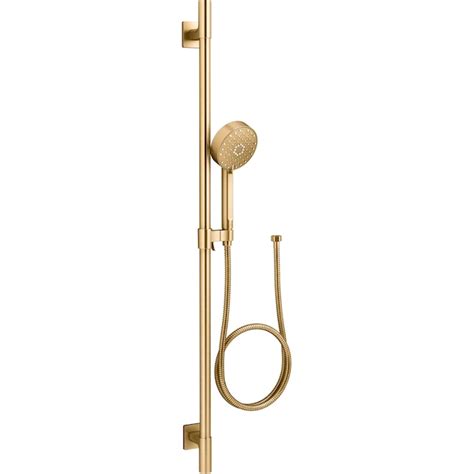 Kohler Awaken Vibrant Brushed Moderne Brass 4 3125 In Shower Faucet Bar System In The Shower