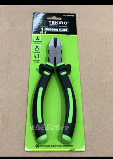 Tang Potong Tekiro Diagonal Plier Pliers Inch Lazada Indonesia