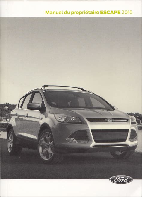 2024 Ford Escape Owners Manual Gene Peggie