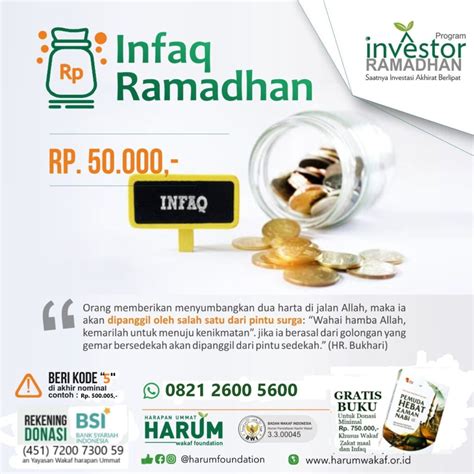 Infaq Ramadhan Harum Wakaf Foundation