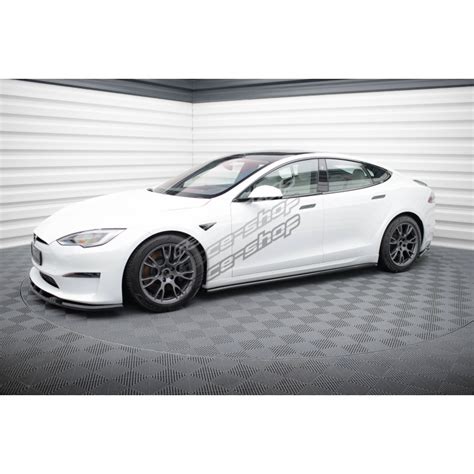 Side Skirts Diffusers V2 Tesla Model S Plaid Mk1 Facelift Races Shop