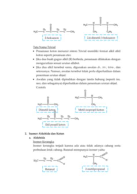 Solution Senyawa Turunan Alkana Aldehide Keton Asam Karboksilat Ester