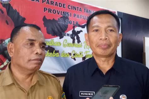 Kementerian Pertahanan Gelar Parade Cinta Tanah Air Di Jayapura