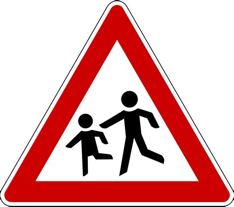 School Crossing Sign Clip Art