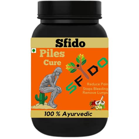 Buy Sfido Piles Cure Ayurvedic Product Control Bleeding Piles