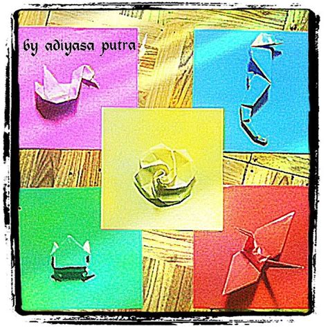 Colorfull Origami Origami Lipatan Sederhana Ada Origami … Flickr