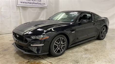 Shadow Black Ford Mustang Gt Premium Review Macphee Ford Youtube