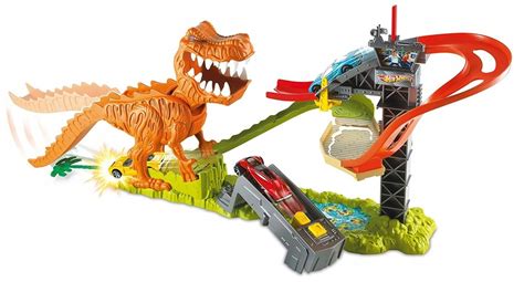 Hot Wheels T Rex Atakuje Wyrzutnia Dinozaur Auto Oficjalne Archiwum Allegro