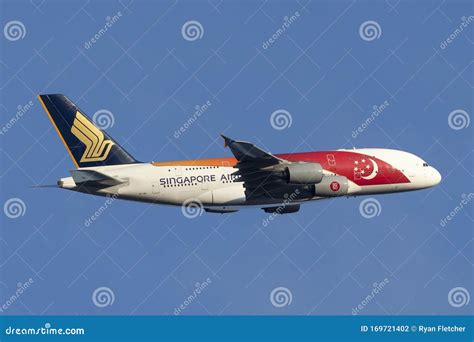 Singapore Airlines Airbus A380 841 9V SKI In A Special Livery To