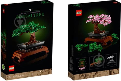 ᐉ Конструктор LEGO Botanical Дерево бонсай 10281 • Краща ціна в Києві ...