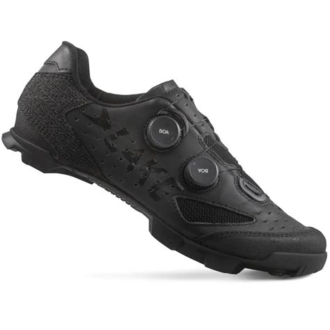 Lake Mx X Wide Mtb Schuhe Herren Schwarz Schwarz Bike