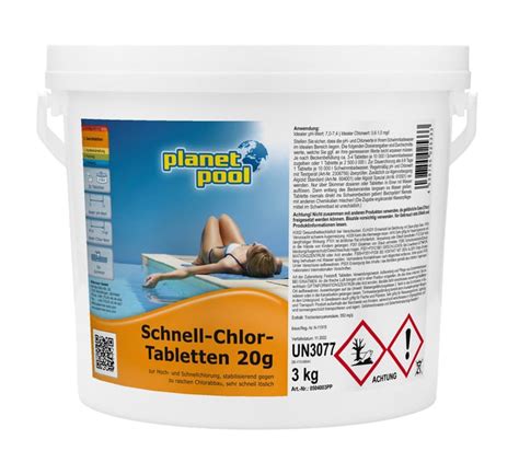 Planet Pool Schnell Chlor Tabletten 20g Kaufen Bei Do It Garden