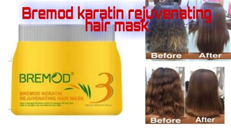 Bremod Keratin Rejuvenating Hair Mask Bremod Official Store