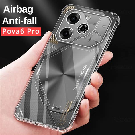 For Tecno Pova Pro Pro G Phone Case Clear Transparent Casing