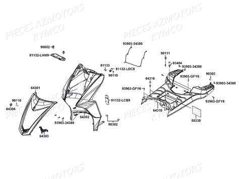 Carenages Avants Pi Ces Kymco Neuves Pieces Agility Naked Renouvo T