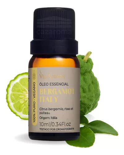 Leo Essencial Via Aroma Bergamot Italy Bergamota Ml Puro Mercadolivre