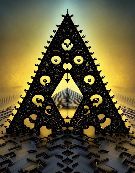 sierpinski triangle stock illustrations  sierpinski triangle stock