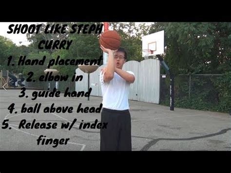 This Is How You Shoot A Basketball Perfectly Step By Step Instructions