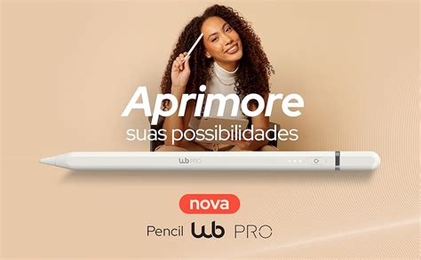 Caneta Pencil Pro Wb Para Apple Ipad Sens Vel Inclina O Rejei O De