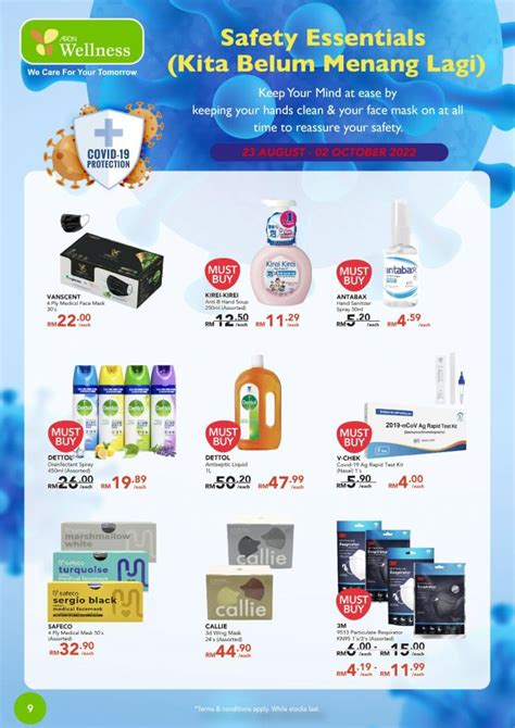 23 Aug 2 Oct 2022 AEON Wellness Merdeka Promotion Catalogue