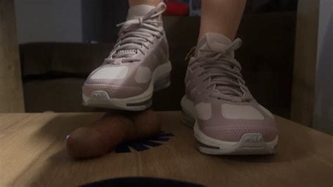 Watch Nike Air Max Genome Pink Shoejob By Mistress Lumy Porn Video