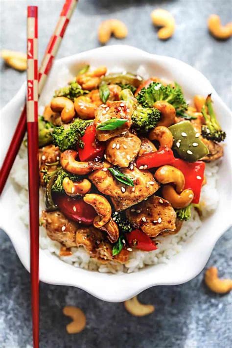 Quick And Easy Sheet Pan Cashew Chicken The Recipe Critic