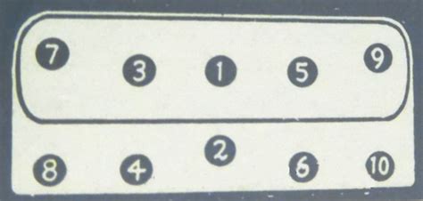 Pontiac Cylinder Head Bolt Nut Torque Sequence