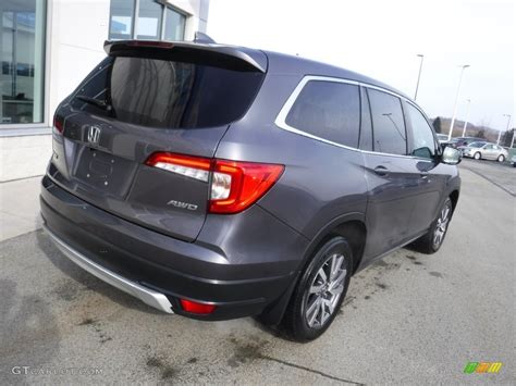 Modern Steel Metallic Honda Pilot Ex L Awd Photo