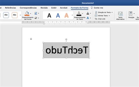 Como Espelhar Imagem No Word - Como espelhar imagem e texto no Word