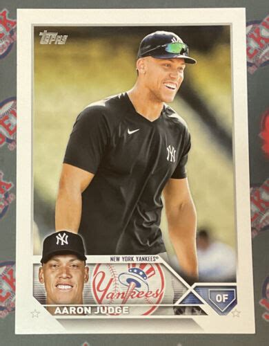 2023 Topps Flagship Collection Aaron Judge OTCSP 3 Oversized Short