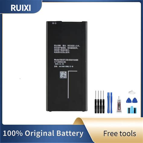 RUIXI Bater A De EB BG610ABE Para M Vil Pila De 3300mAh Para Galaxy J7