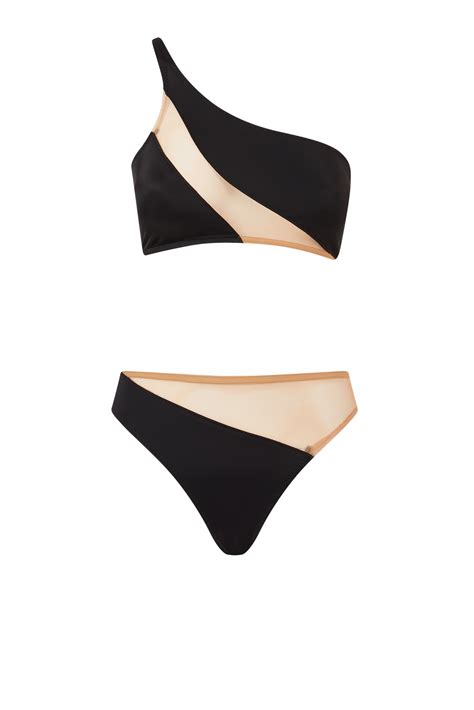 Buy Norma Kamali Snake Mesh Bikini Bottoms For Online Bloomingdale S