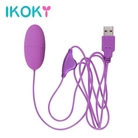 Ikoky Mini Bullet Vibrator Speed Adjustable Usb Vibromasseur Sex Toys