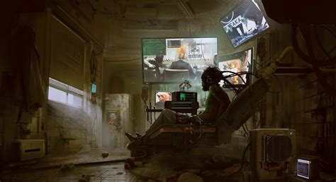 ArtStation - Cyberpunk 2077 environment WIP