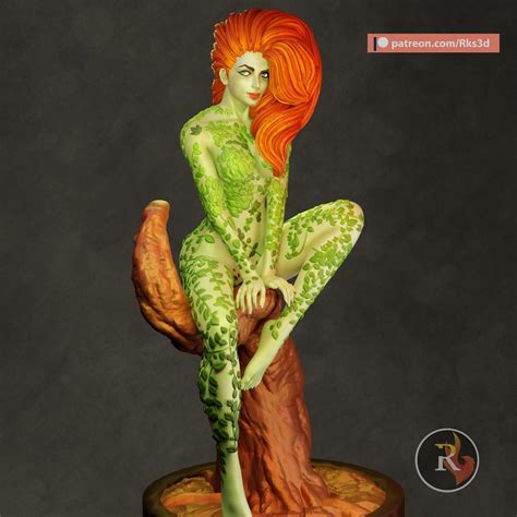 Poison Ivy 3d Model 3d Printable Cgtrader