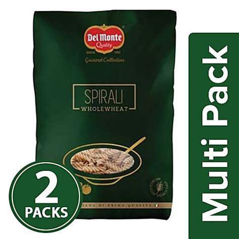 Buy Del Monte Whole Wheat Gourmet Pasta Spirali Online At Best Price